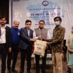 Sanjay Prakash, MD, and CEO of SBI Foundation and Dr Dharmendra Kumar graced the TB-free Maha Arogya Shivir in Surat, Gujarat