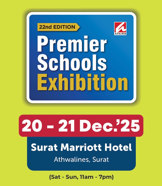 પ્રીમિયર સ્કુલ્સ એક્ઝિબિશનની 22મી એડિશન : સુરતમાં આ વર્ષે પણ ભારતની ટોપ લાઈન સ્કૂલ્સ સાથે આવી ગયું છે 2 દિવસીય પ્રીમિયર સ્કૂલ્સ એક્ઝિબિશન