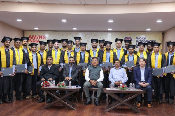 AM/NS India BITS પિલાની સાથે ક્ષમતા નિર્માણમાં અગ્રેસર, મેન્યુફેક્ચરિંગ મેનેજમેન્ટમાં પ્રથમ MBA બેચના ગ્રેજ્યુએશનની ઉજવણી કરી