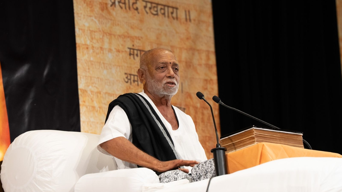 ભારતના ૮૦મા સ્વતંત્રતા દિવસે હાર્વર્ડમાં મોરારી બાપુની ૯૮૨મી રામકથાનો દિવ્ય આરંભ