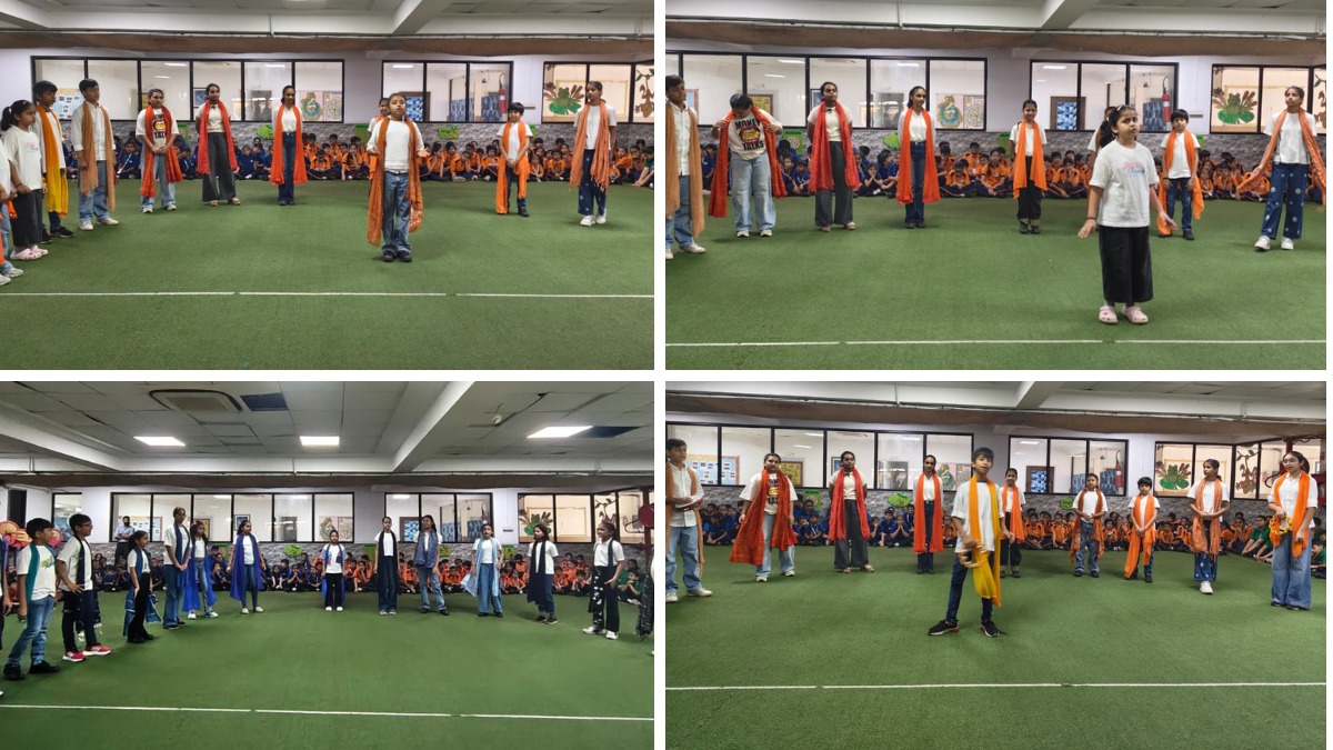 વ્હાઇટ લોટસ ઇન્ટરનેશનલ સ્કૂલમાં વિચારોત્તેજક શેરી નાટક સ્પર્ધાનું આયોજન