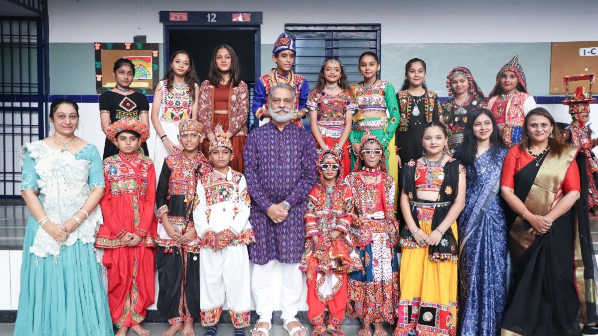 ગજેરા ગ્રુપ ઓફ સ્કૂલ્સની ચારેય શાખાઓમાં નવરાત્રિની રંગેચંગે ઉજવણી
