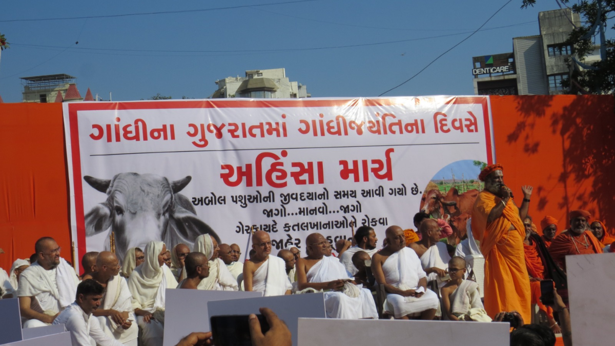 2 ઓક્ટોબરે ગેરકાયદે કતલખાના બંધ કરાવવાની માંગ સાથે સુરતમાં ‘અહિંસા માર્ચ’ નું આયોજન